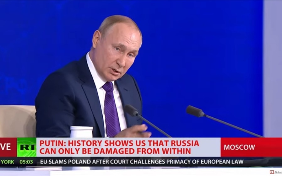 Putin: Sáp nhập Crimea không trong dự tính của Nga trước khi có “đảo chính” ở Ukraine